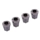thumbnail image 1 of Adaptador de cubo hexagonal de rueda de 4 piezas para 1/10 RC Crawler Eccomum 21 mm, 1 of 7