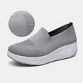 thumbnail image 4 of RotHome Women's Walking Sneakers, Orthopedic Arch Support, Breathable Woven Slip-Ons, Non-Slip Outsole, Comfortable Footwear for All-Day Wear, 4 of 9