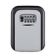 thumbnail image 2 of Caja de seguridad con combinación Soledad Gris Caja de bloqueo de almacenamiento de llaves, 2 of 10
