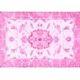 thumbnail image 1 of Ahgly Company Indoor Rectangle Medallion Pink Traditional Area Rugs, 4' x 6', 1 of 4