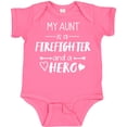 thumbnail image 3 of Inktastic My Aunt is a Firefighter and a Hero Boys or Girls Baby Bodysuit, 3 of 5