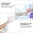 thumbnail image 7 of SOATUTO Disposable Gloves,Kitchen Gloves,All-Purpose Industrial Disposable Gloves Latex Free,Powder Free,For Food Handling,First Aid,Cleaning,Gardening,Crafting,100 Gloves Per Box(BLUZEN,Black-M), 7 of 7