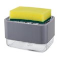 thumbnail image 2 of De Jabón De Cocina Con Soporte De Esponja De Drenaje Caja De Carrito De Jabón Gris Sunnimix Dispensador de bomba de jabón, 2 of 8