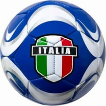 Icon Sports Italy Blue/White Soccer Ball, Training Size 4