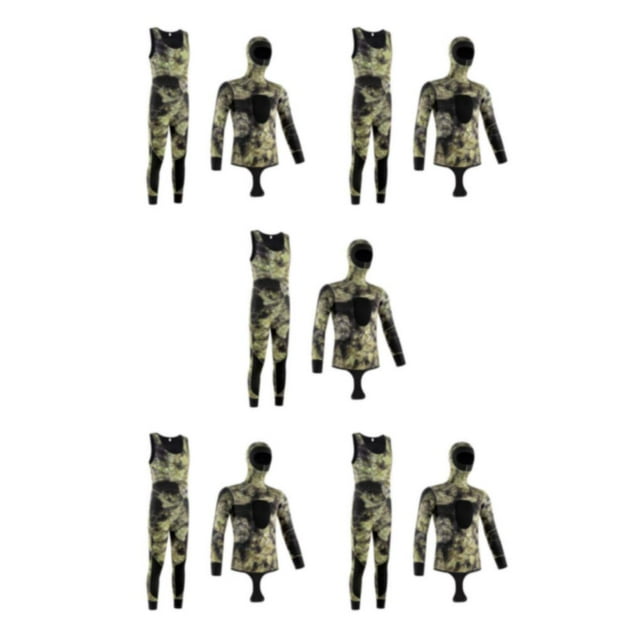 Traje completo de camuflaje Eigraketly Neopreno 3MM