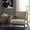 taupe, variant on High - density foam seat cushion | Lounge in a simple and clean design | Feel the softening comfort gradually
