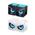 thumbnail image 3 of 2pcs portable Loudspeaker Kit USB Versatile PC Stereo Speaker For Loudspeaker Kit PC Smartphones Laptops, 3 of 9