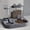 1 Pcs Black, variant on 2-in-1 Large Capacity Cat Automatic Feeder, Water Dry Wet Separation Design No Battery Required - For Cats Small Dogs