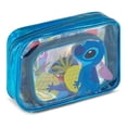 thumbnail image 5 of Lilo and Stitch Cosmetic Case Set, 3 Piece Set Travel Cosmetic Pouch Unisex for Kids & Adults Blue, 5 of 5