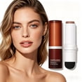 thumbnail image 3 of EGNMCR Stereoscopic Light Stick Nose Waterproof And Sweatproof Makeup Double Headed With Dyeing contouring contouring, 3 of 4