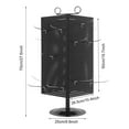 thumbnail image 2 of Display Stand, Perforated Panel Display Stand, 4-Sided Revolving Display Stand, 2 of 12