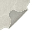thumbnail image 4 of My Texas House Stella Ivory Scallop Wool Indoor Area Rug, 5' x 7', 4 of 6