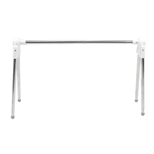 Percha De Pie Para Ropa, Perchero Plegable, Pies Antideslizantes Ligeros, De Acero Inoxidable, Extensible Para Viajes