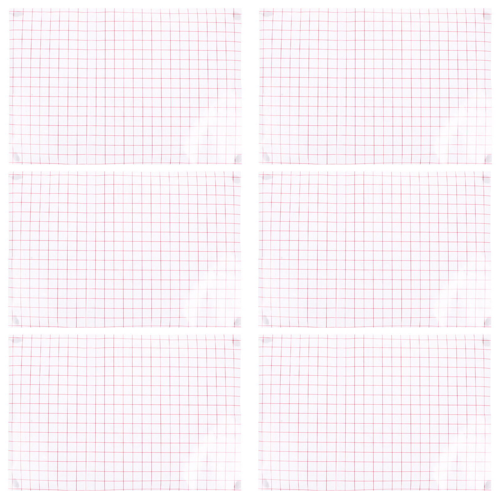 Transfer tape 6Pcs Vinyl Transfer Tape Plastic Transfer Sticker Clear