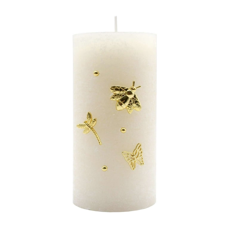 Mainstays Botanical Bug Candle Charms Set for Flute, Pillar, and