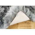 thumbnail image 6 of Zealand Sheepskin Pillow 2 Pack 12x20 Grey Soft Natural, 6 of 6