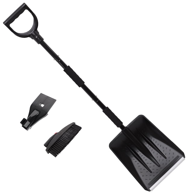 OULII 1 Set Car Cleaning Frost Elimination Window Cleaning Kit Black Stainless Steel For Car Owners
