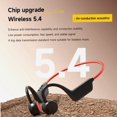 thumbnail image 4 of Typpkmm Wireless Sports Open-Ear Air Conduction Headphones, 4 of 7