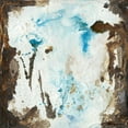 thumbnail image 3 of Combs, Joyce 20x20 Black Modern Framed Museum Art Print Titled - Blue Cliffs II, 3 of 5