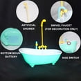 thumbnail image 5 of Plastic Pet Parrot Bathtub with Electric Shower for Summer, Promoting Healthy Bathing Habits, 5 of 9