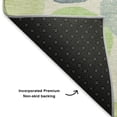 thumbnail image 5 of Addison Rugs Mayfield Premium Machine Washable Transitional Geometric Navy Rectangle Rug, 9' x 12', 5 of 7