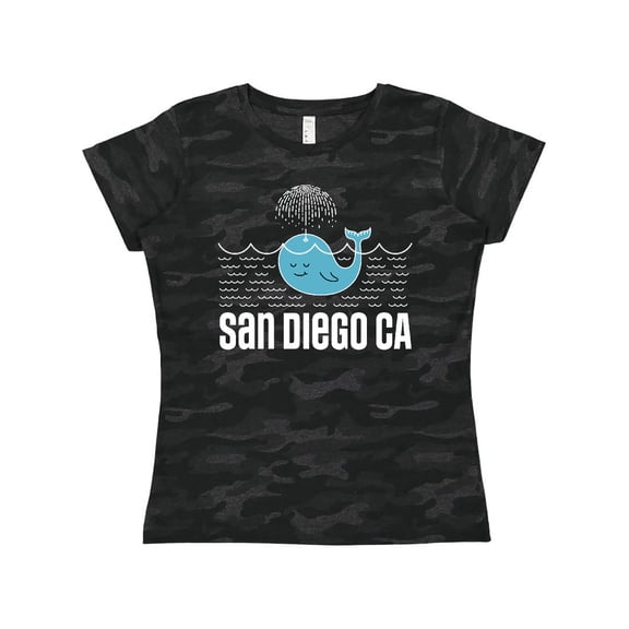 Inktastic San Diego California Whale Women's T-Shirt