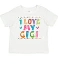 thumbnail image 3 of Inktastic I Love My Gigi for Babies Girls Baby T-Shirt, 3 of 5