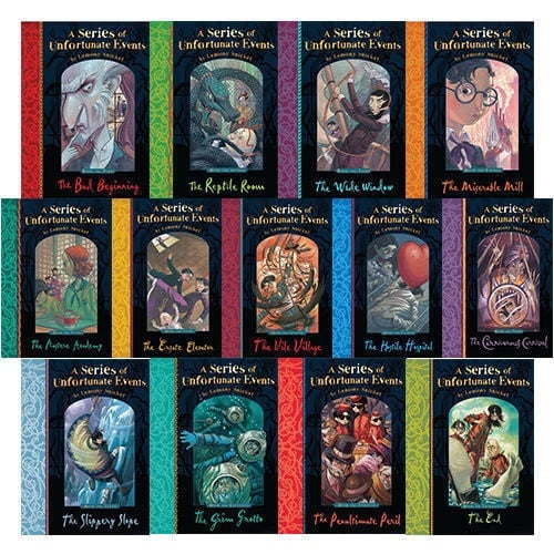Boxed Set: A Series of Unfortunate Events Complete Collection - 13