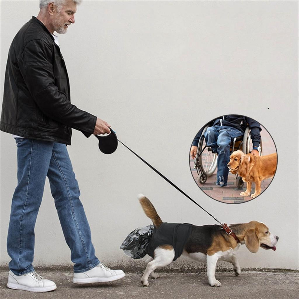 lanema Pet Pants Underwears Diaper with Poop Bag Female Dogs Underwears Suitable for Dog Pants Diaper for Elderly