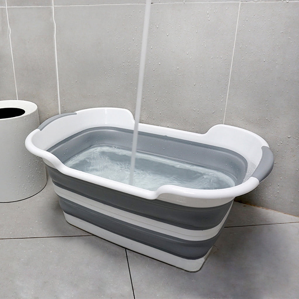 laundry basket bathtub baby