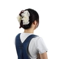 thumbnail image 2 of Unique Bargains 1 Pc Classic Elegant Hair Clips Hairdo Clip for Women 6.30"x5.51"x2.76" Beige, 2 of 5