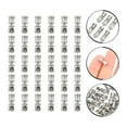 thumbnail image 2 of Shisuyan Jewelry Connectors Jewelry Buckles Silver 30pcs, 2 of 9