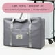 thumbnail image 4 of Duffel Bag Tote Carry Luggage Sport Weekender Foldable Women Girls, rolling duffel bag, travel duffel tote, lightweight foldable, durable fabric, for beach weekend, compact portable, for, 4 of 9