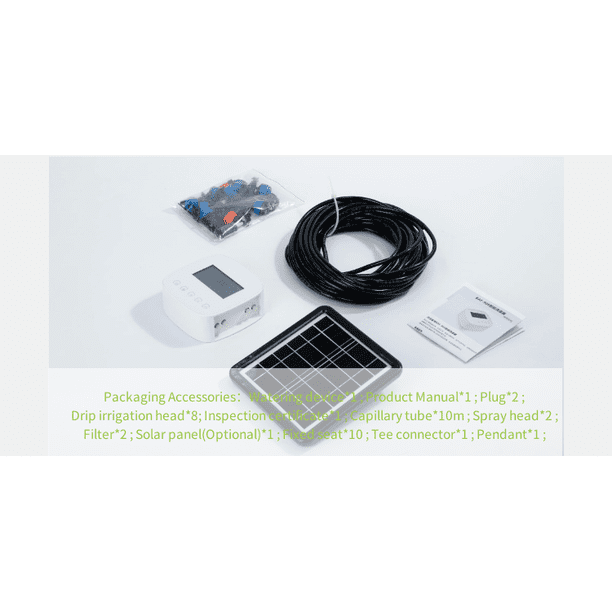 Kit de riego por goteo automático leyfeng DIY temporizador de agua programable USB 5V