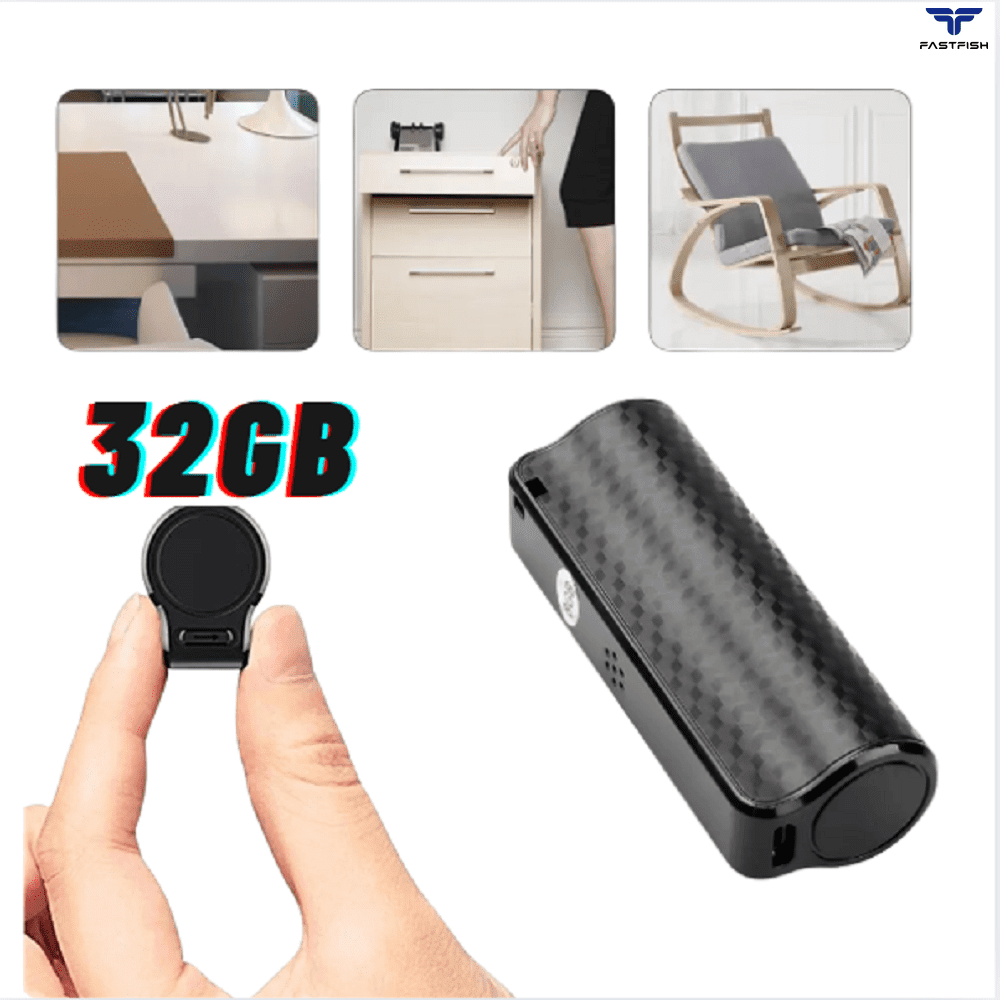 General 32 GB Voice Activated Audio Recorder with Microphone 40 Days Continuous Recording Noise Reduce