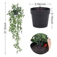 thumbnail image 2 of Plantas Artificiales Inteprter Decoración de Hojas Falsas para el Hogar en Maceta, 2 of 6