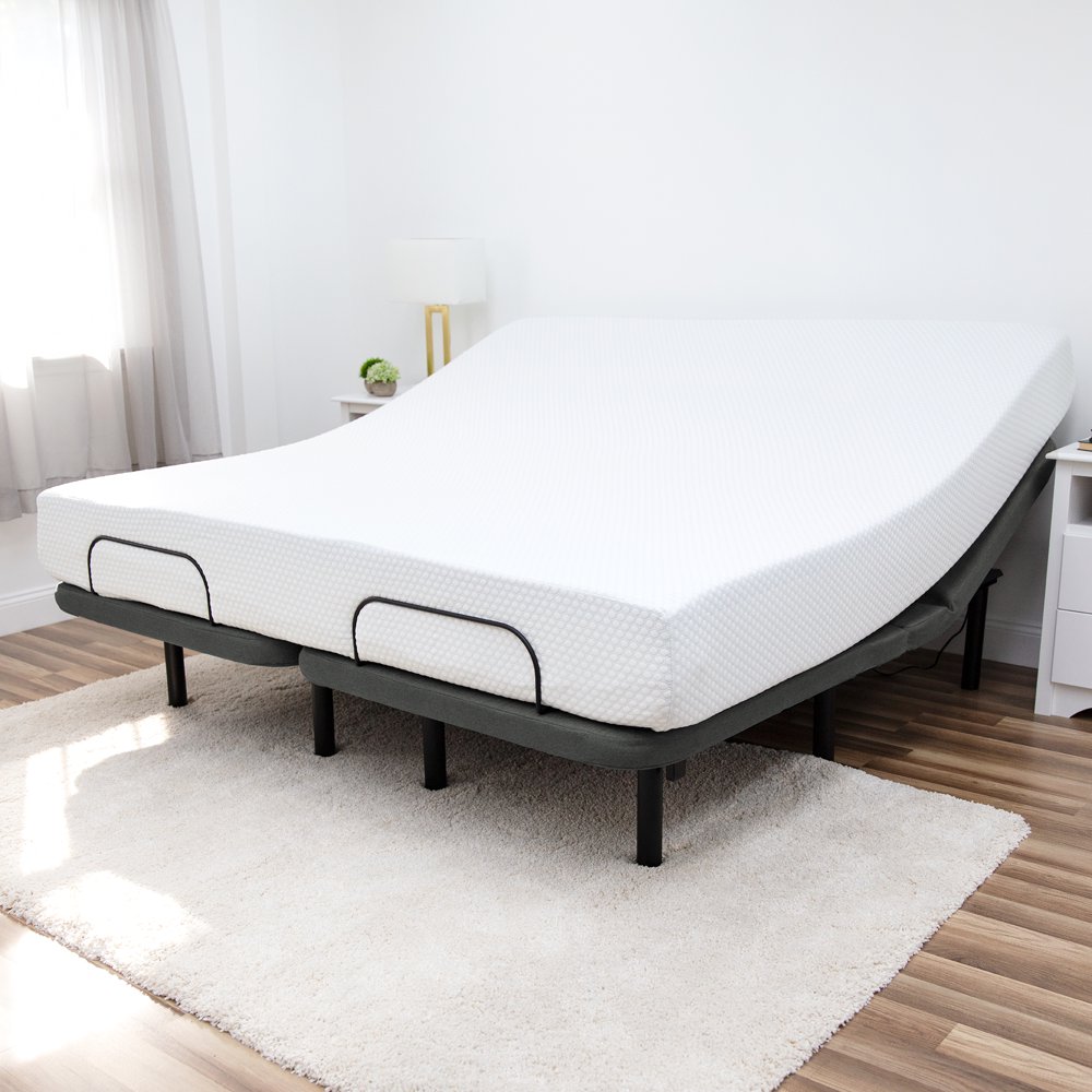 SensorPEDIC RemoteControlled Adjustable Base Mattress Foundation and
