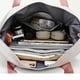 thumbnail image 2 of Bolsa de hombro plegable Ehuebsd Oxford gran capacidad gris rosa, 2 of 9