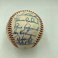 thumbnail image 6 of 1969 Chicago Cubs Team Signed Vintage National League Baseball Ernie Banks JSA, 6 of 10