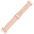 thumbnail image 4 of REQO Bracelet en Acier Inoxydable Compatible avec Fitbit Versa 4 / Fitbit Sense 2 / Fitbit Versa 3 / Fitbit Sense, Bracelets de Montre en Métal Réglables, Remplacement de Bracelet pour Femmes Hommes, 4 of 7