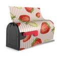 thumbnail image 3 of Gukieu Strawberries Print Magnetic Mailbox Cover, Sun-proof and Waterproof Home Yard Mailbox Cover-25.5x21 in, 3 of 8