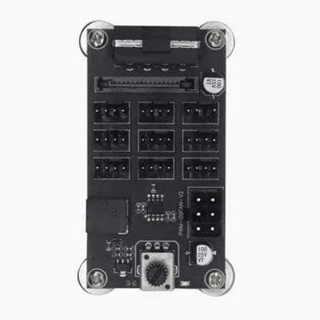 Computer Case Fan Speed Controller Fan Module 9 Channel Fan Hub PWM