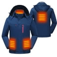 thumbnail image 1 of Chaqueta calefactada Irfora Chaqueta térmica para hombre con capucha desmontable Chaqueta térmica cálida de invierno Abrigo Ropa Irfora Chaqueta calefactada, 1 of 7