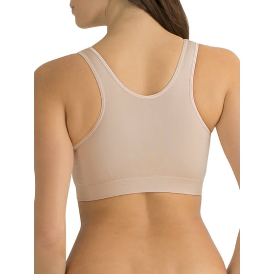 Fruit of the Loom Womens Seamless Pullover Bra with BuiltIn Cups