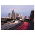 thumbnail image 2 of Atlanta Georgia Rush Hour Traffic at Dusk - Cityscape Canvas Print, 2 of 3
