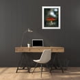 thumbnail image 3 of Love Grams 19x24 White Modern Wood Framed Museum Art Print Titled - Mushroom Fantasy, 3 of 4