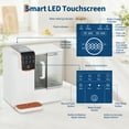 thumbnail image 3 of Garvee No Installation RO Water Filter 600GPD Reverse Osmosis Water Filter System Countertop Purifier with Smart Faucet & Real-Time TDS Display, 3 of 12