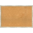 thumbnail image 3 of Amanti Art Natural Cork Board Framed Crackled Metallic Narrow Bulletin Board 32 in. x 14 in., 3 of 5
