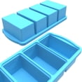 thumbnail image 6 of Silicone Freezer Trays with Lid,1-cup Soup Freezer Container large Ice Cube Molds for freezing Soup Sauce Broth Leftovers oven Dishwasher-Safe(2-Pack), 6 of 6