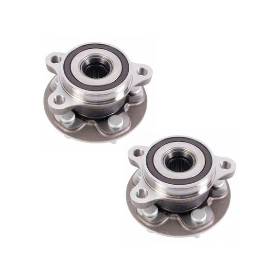 Front Wheel Hub and Bearing Kit 2 Piece - Compatible with 2017 - 2022 Toyota Prius Prime 2018 2019 2020 2021